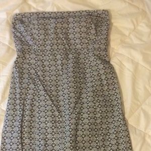 Cute strapless summer dress